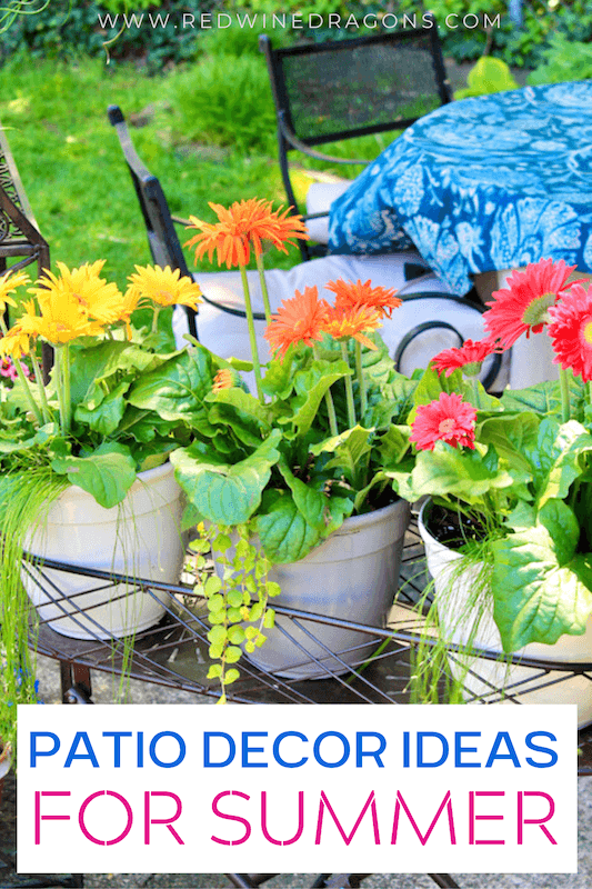 easy patio decor ideas for summer