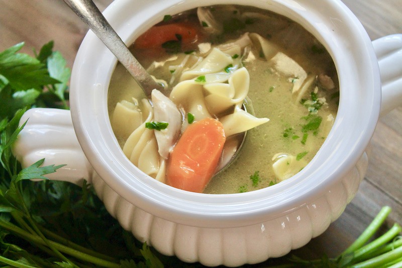 easy chicken noodle soup