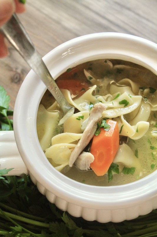 easy homemade chicken soup