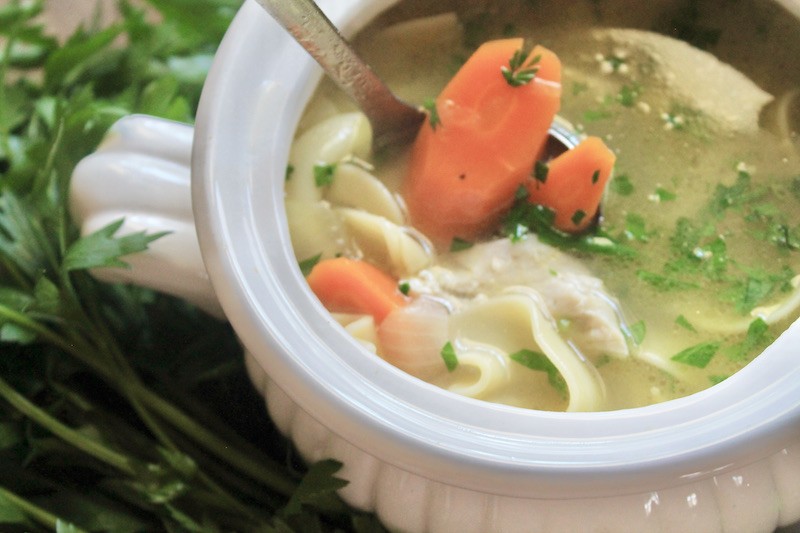 easy chicken soup