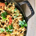 egg noodles with ground beef