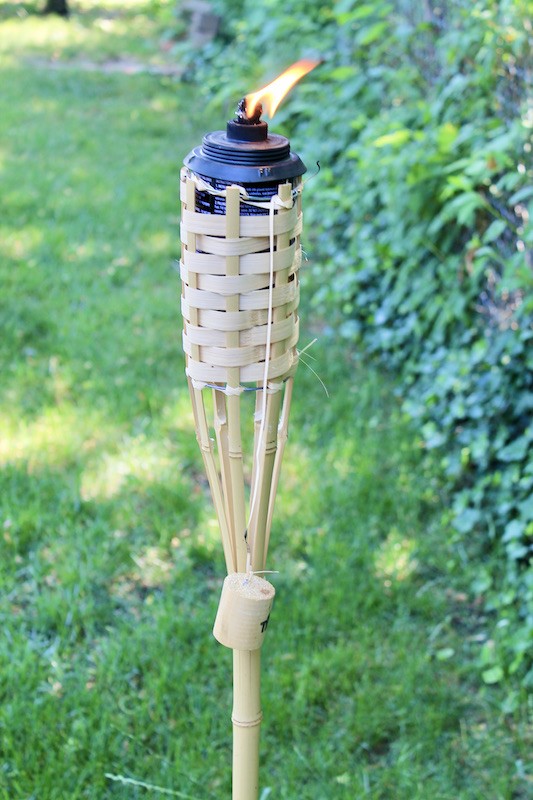 tiki torches for patio lighting