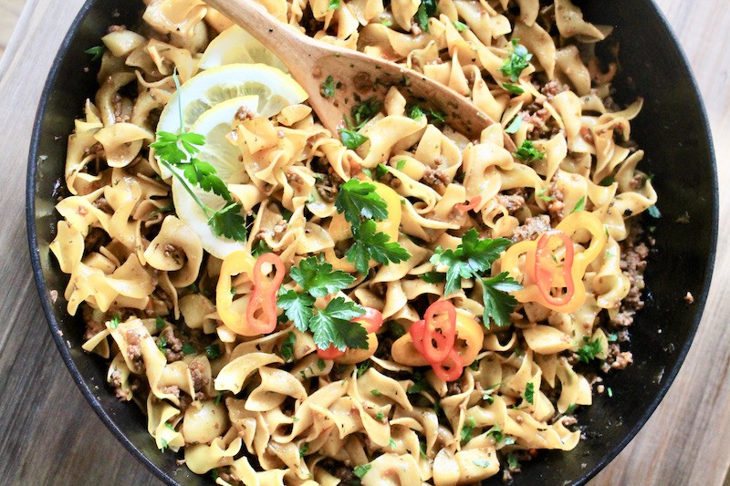 easy egg noodles