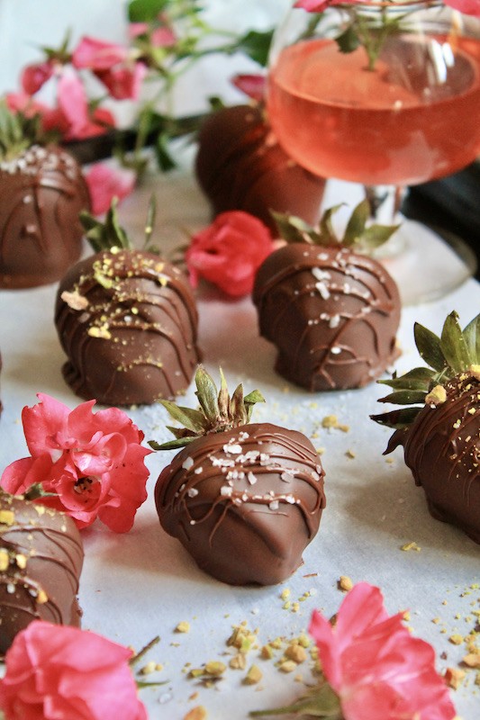 chocolate berries