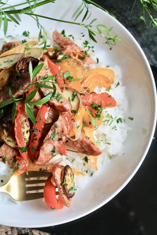 beef smoked sausage recipe