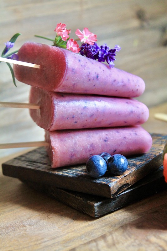 easy watermelon blueberry popsicles