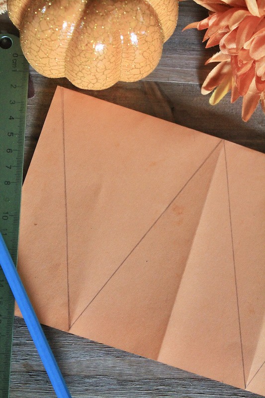 trace shapes for banner bunting flags