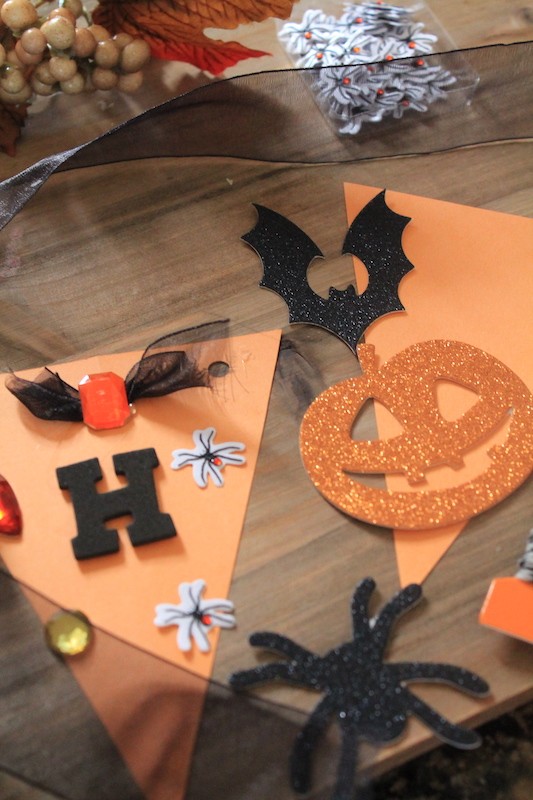 halloween diy garland idea