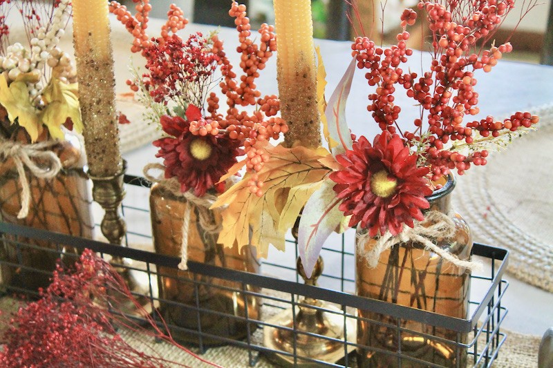 easy fall thanksgiving table decor