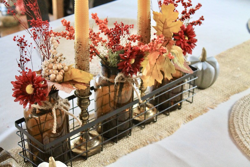 fall table decor