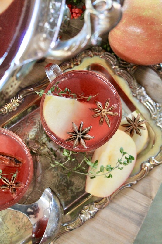 apple cider thanksgiving punch