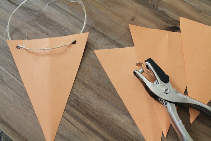 halloween bunting flag banner