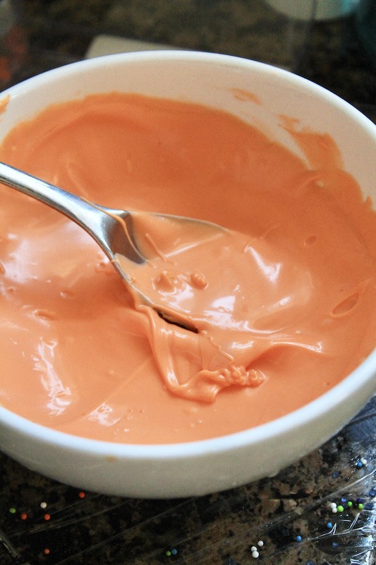 melted chocolate