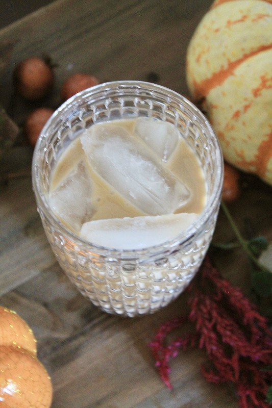 add ice and shake the cocktail then strain