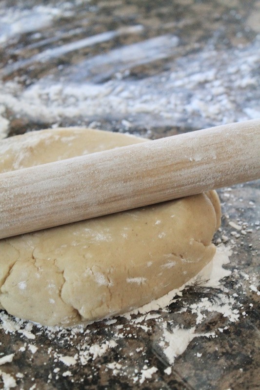 roll out cookie dough