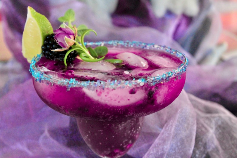 purple halloween drink halloween margarita