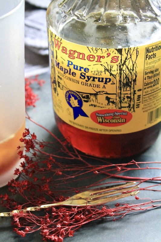 maple syrup for fall cocktail