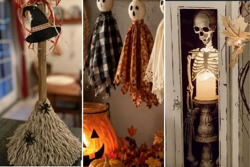 last minute diy halloween decor