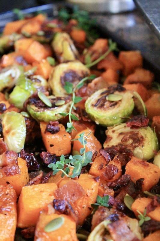 easy roasted sheet pan veggies recipe