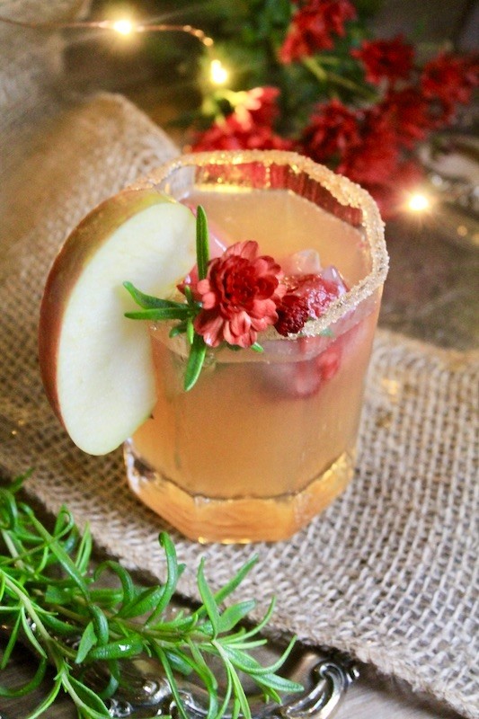 christmas tequila cocktail