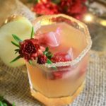 easy apple tequila fizz cocktail