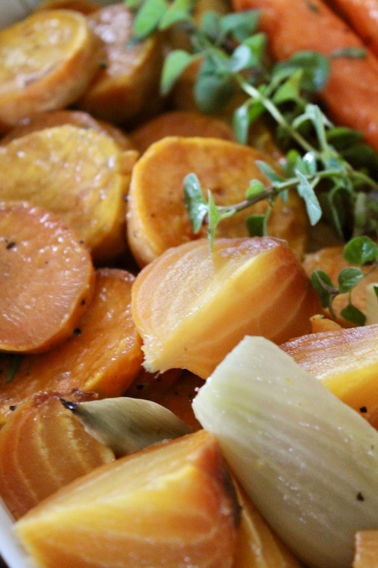 roasted vegetables thanksgiving side
