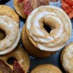 easy baked pumpkin maple donuts