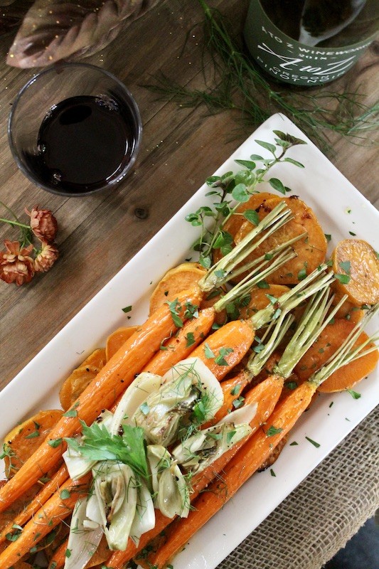  roasted vegetables thanksgiving side
