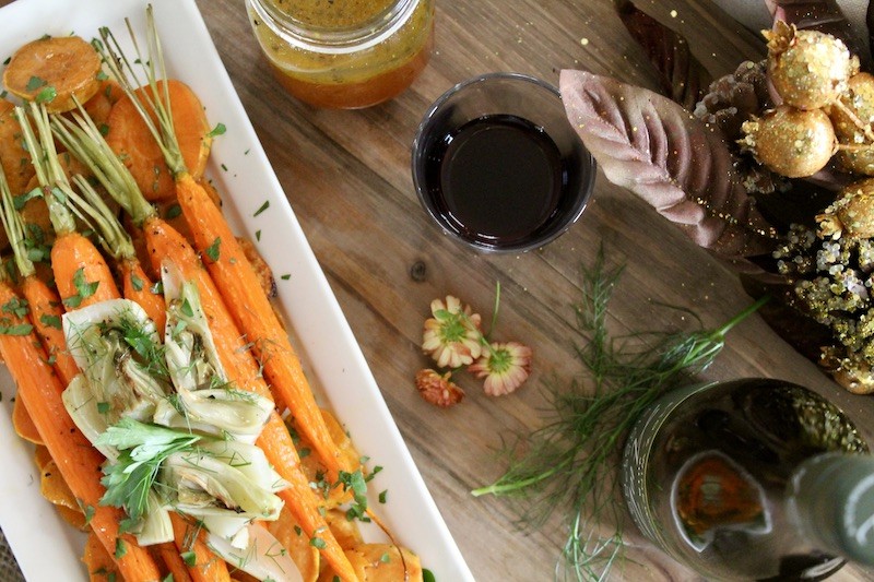 roasted vegetables thanksgiving side