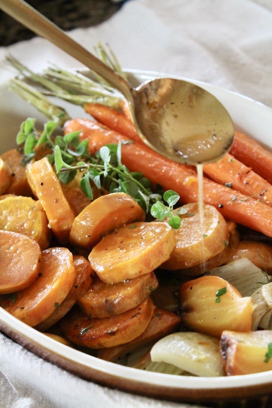 roasted vegetables thanksgiving side