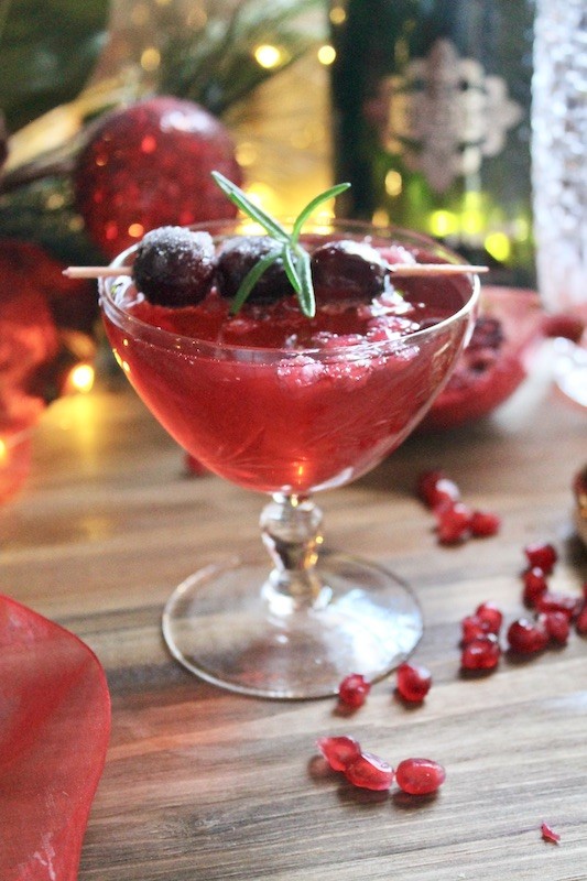 add some rosemary serve chilled and enjoy!