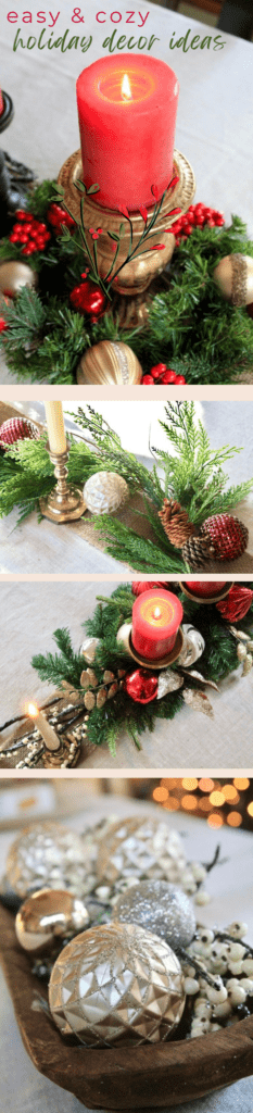 easy cozy christmas table decoration ideas