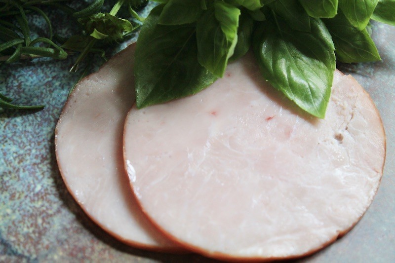 Canadian bacon salad