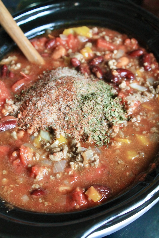 slow cooker chili recipe