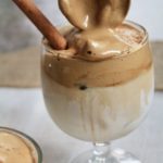 cinnamon whipped coffee with rum