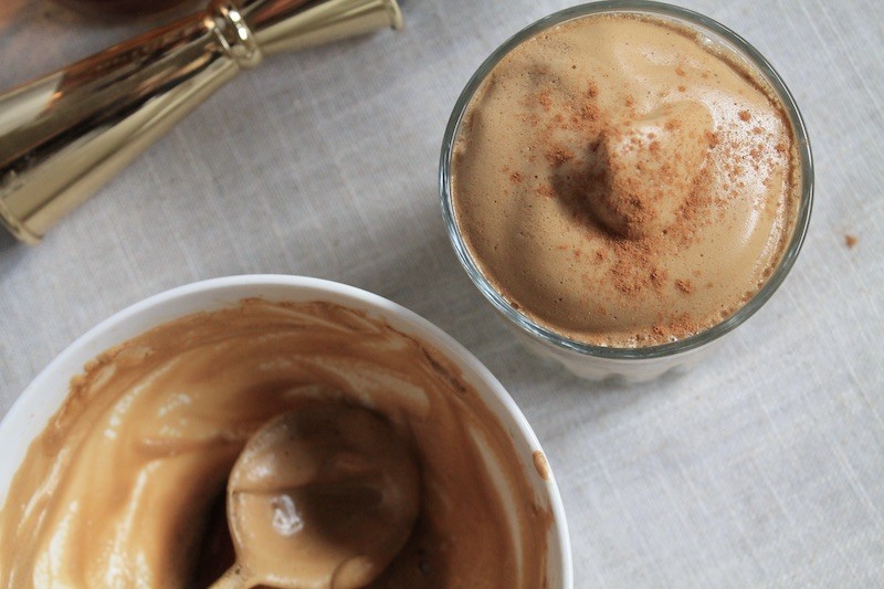 easy iced coffee with cinnamon