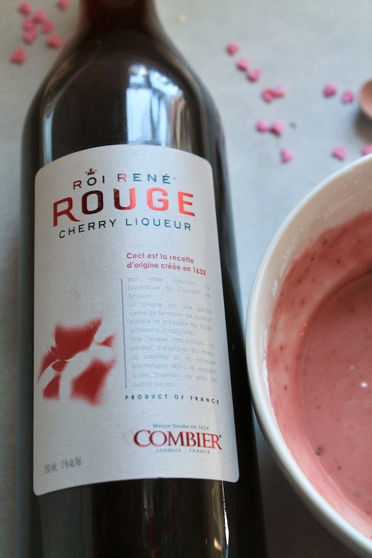 add cherry Liqueur to your valentines day pound cake