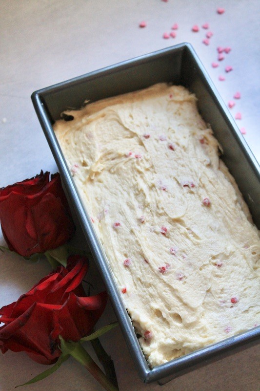 bake your pound cake in the oven