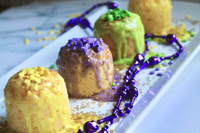 easy homemade mardi gras mini king cakes