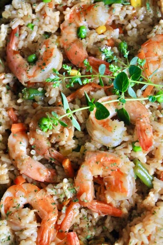 fried rice from leftover rice
