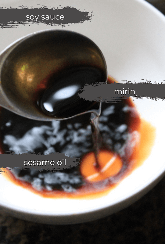 soy sauce mix fried rice