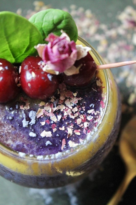 Butterfly Pea Flower Smoothie