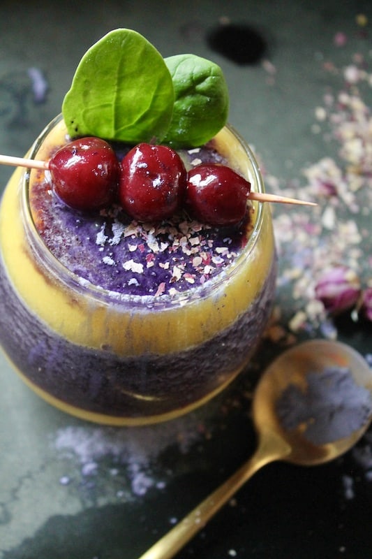 Butterfly Pea Flower Smoothie