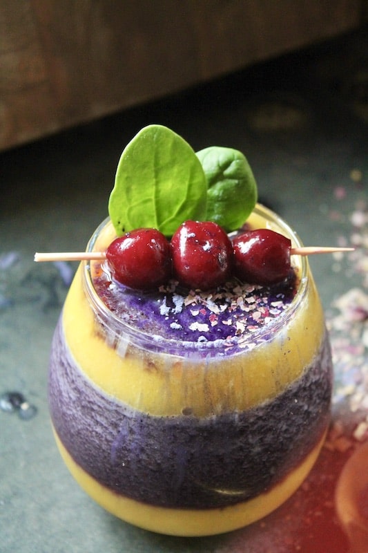 easy ingredients for healthy fruit smoothie