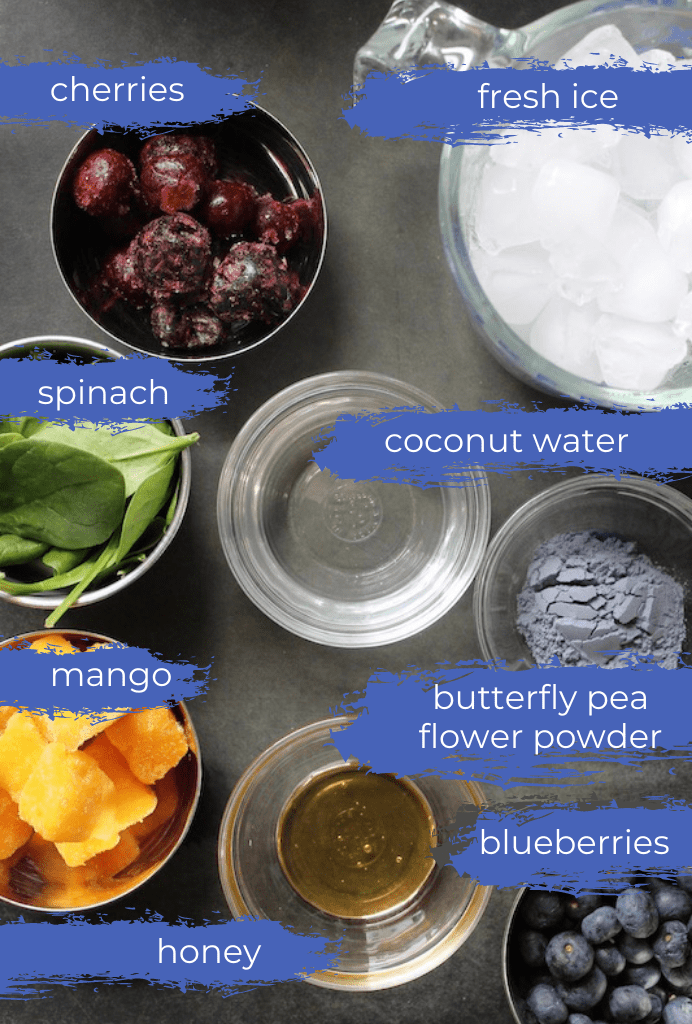 healthy smoothie ingredients