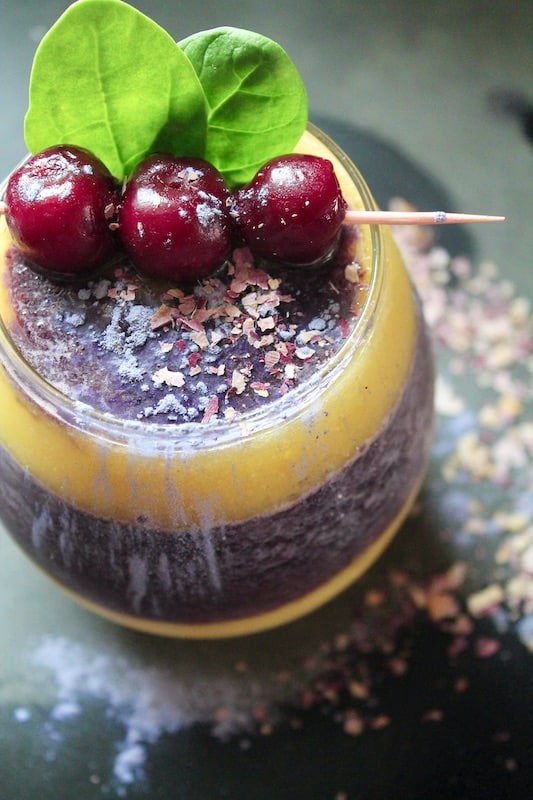 Butterfly Pea Flower Smoothie