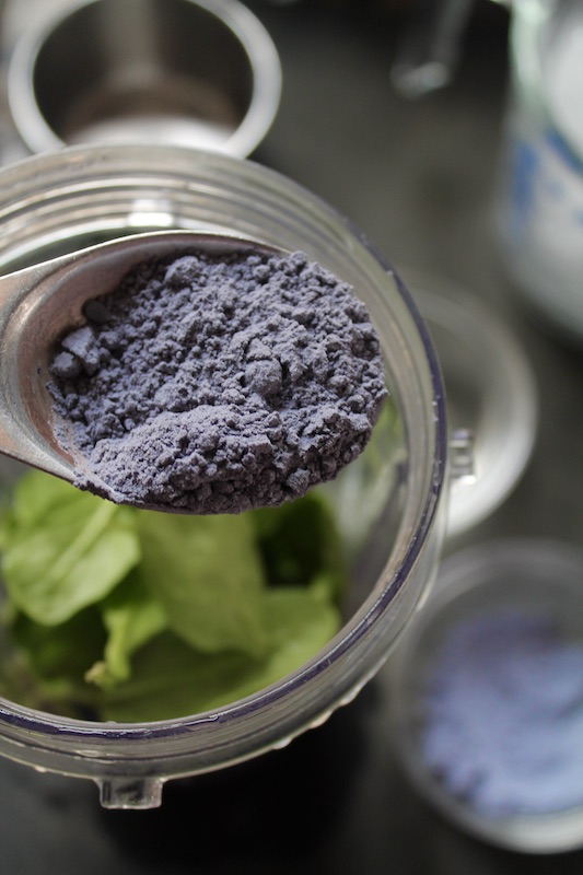 butterfly pea flower healthy smoothie