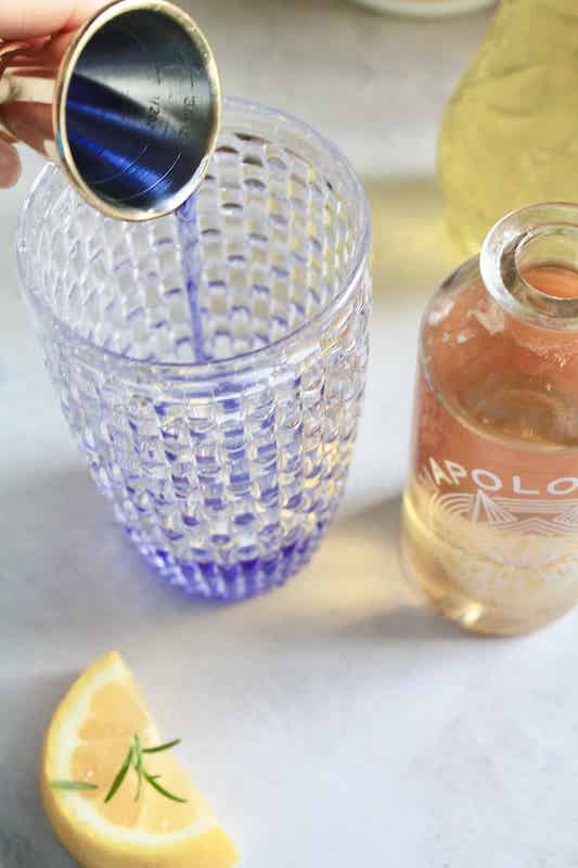 add empress gin to cocktail shaker