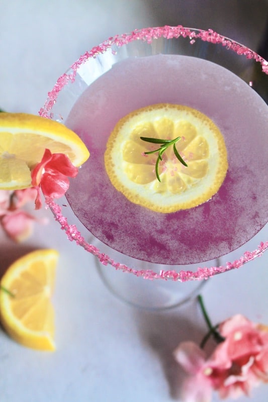 empress gin martini cocktail