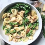 easy chicken and broccoli pasta dinner